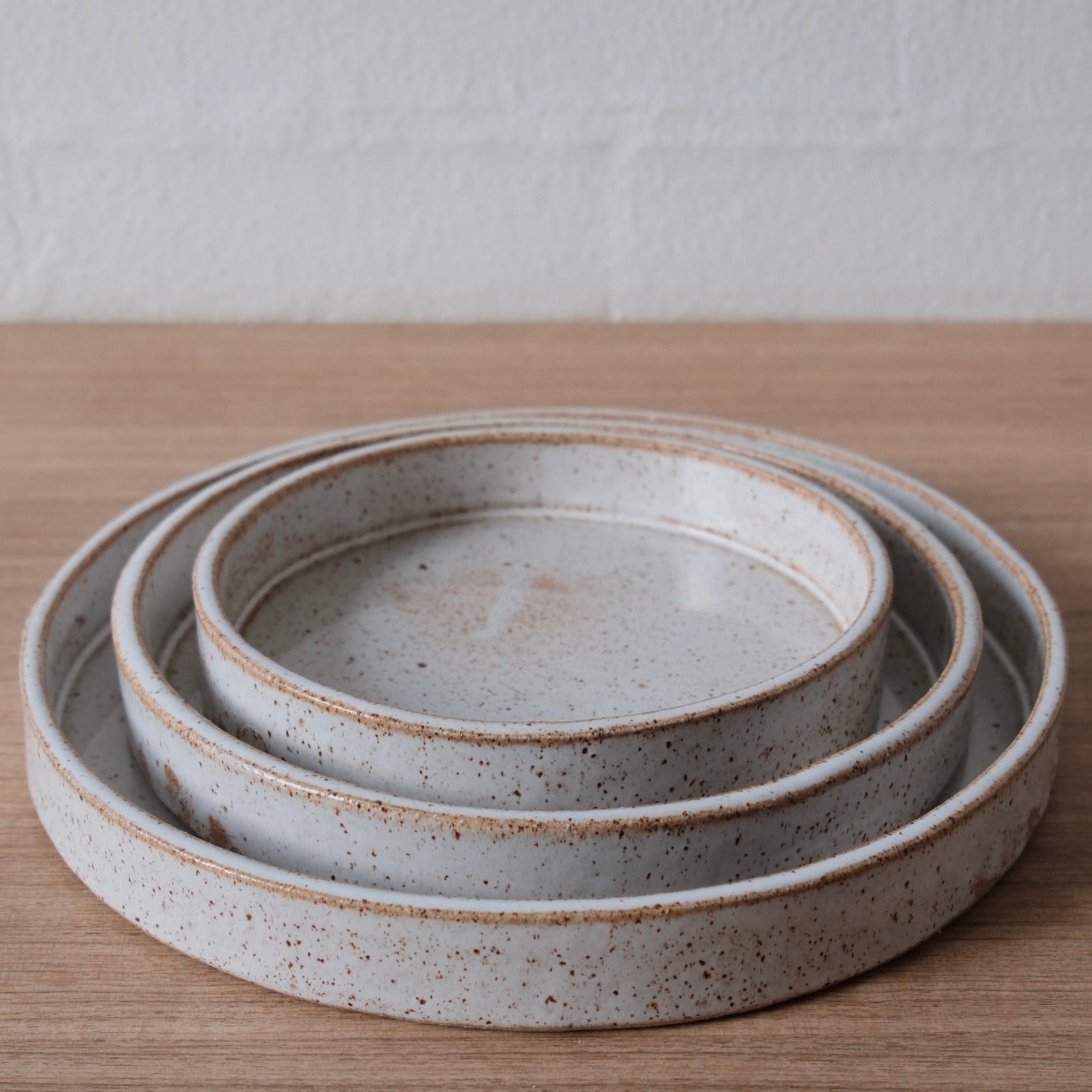 Arc plates - Oaten Speckle