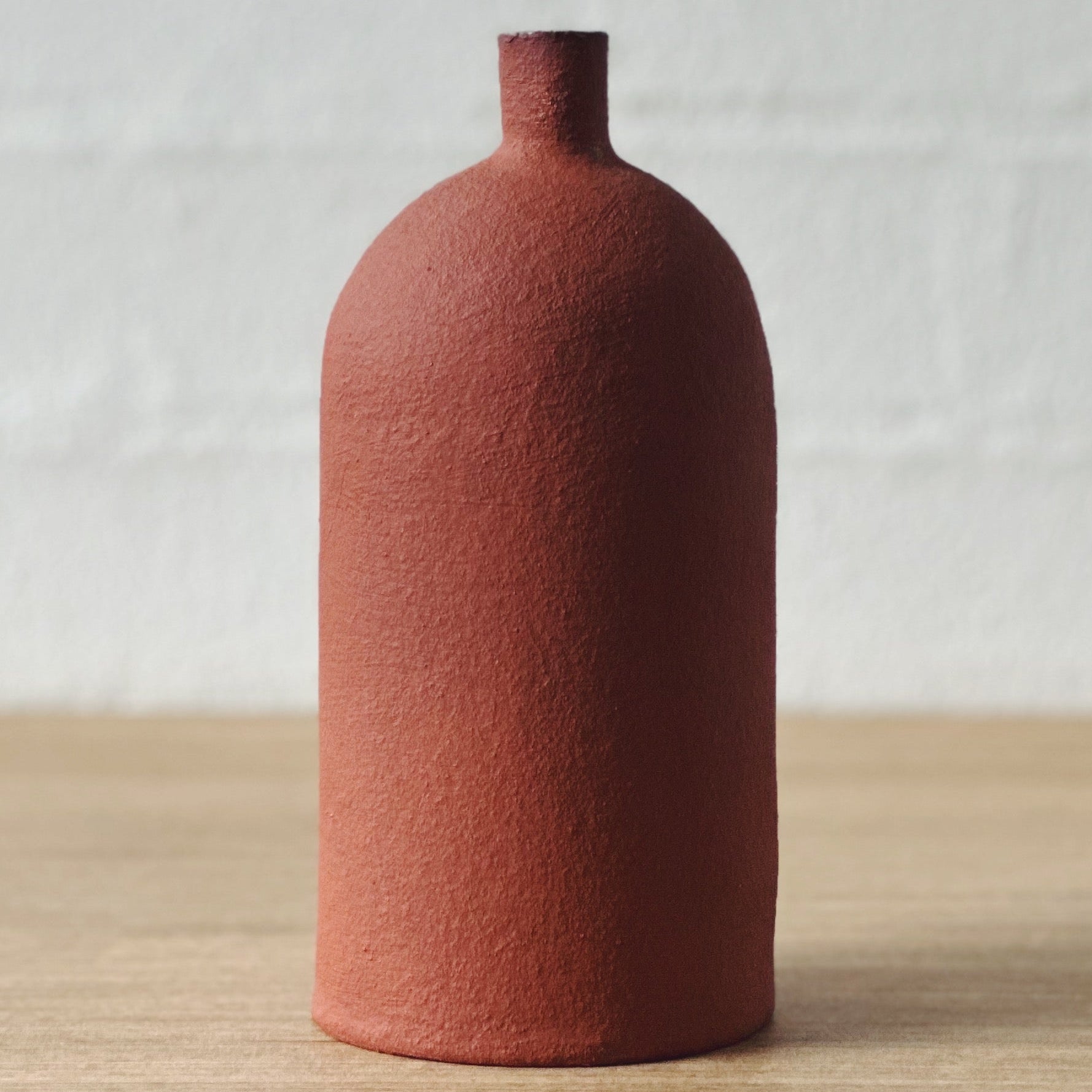Bottle Vase - Deep Rust