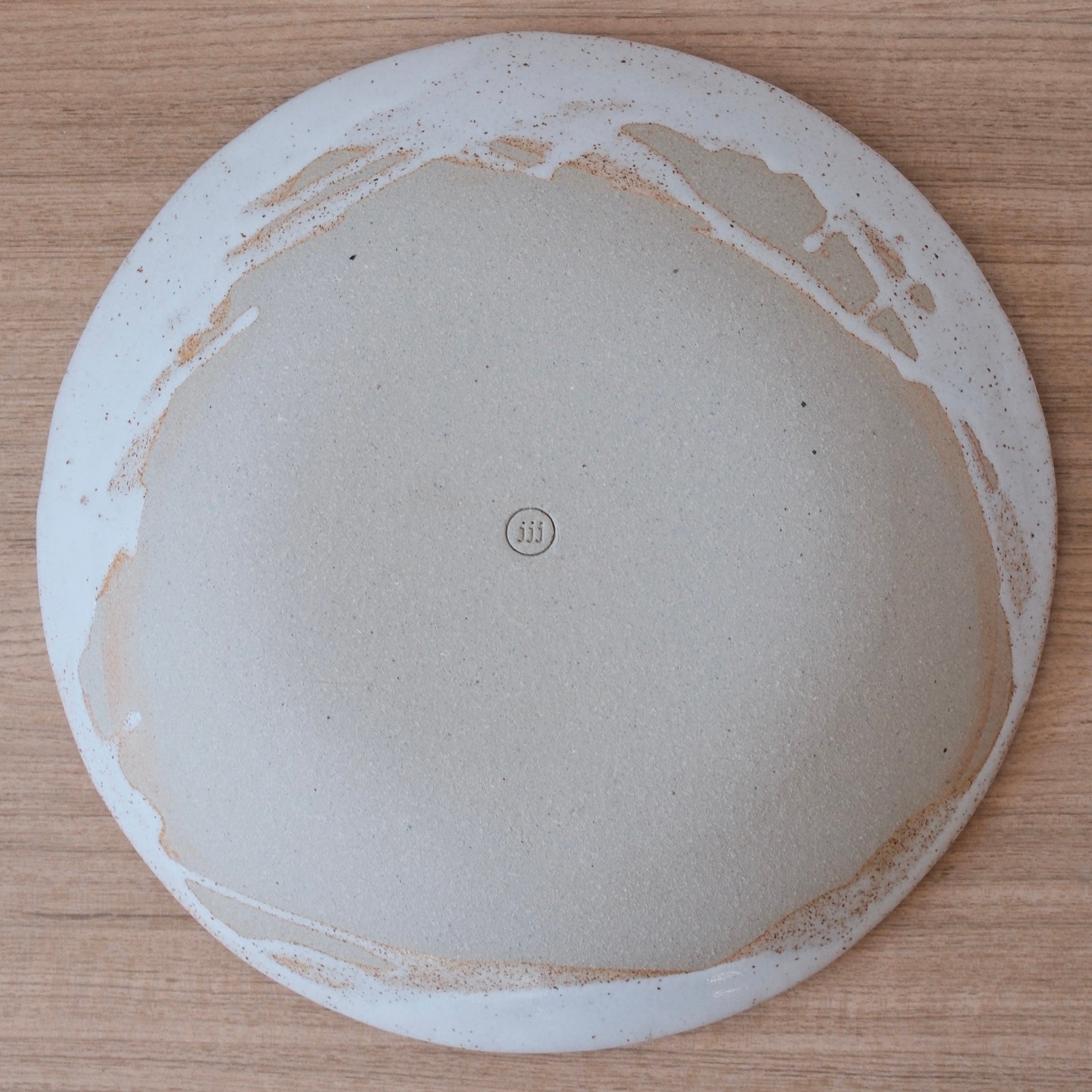 Large platter - Oaten Speckle