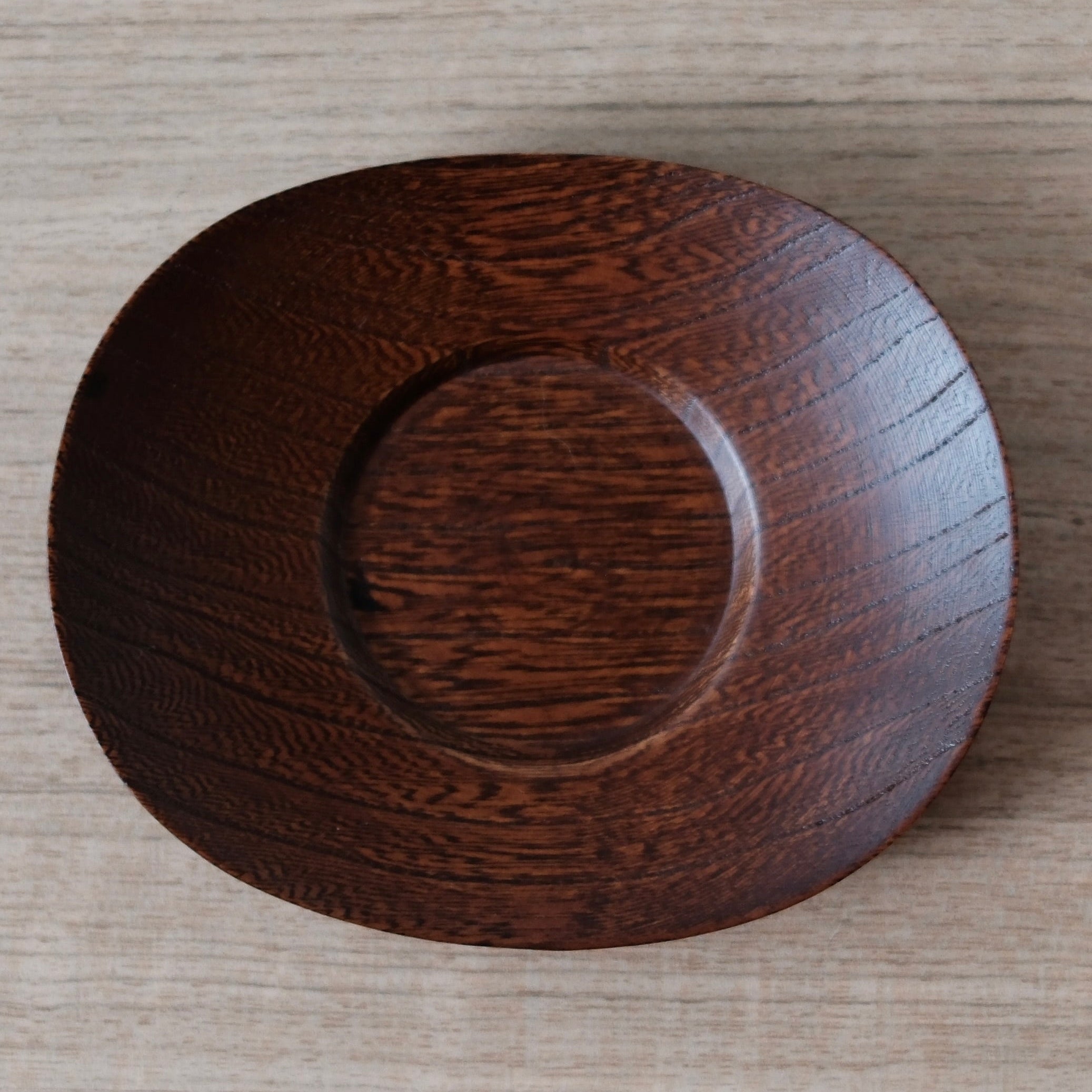 Limited edition :: SIBLING SET SERIES #4 :: white espresso cup with vintage Japanese wooden saucer