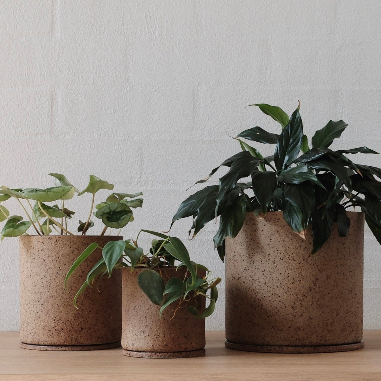 earth handmade ceramics planter