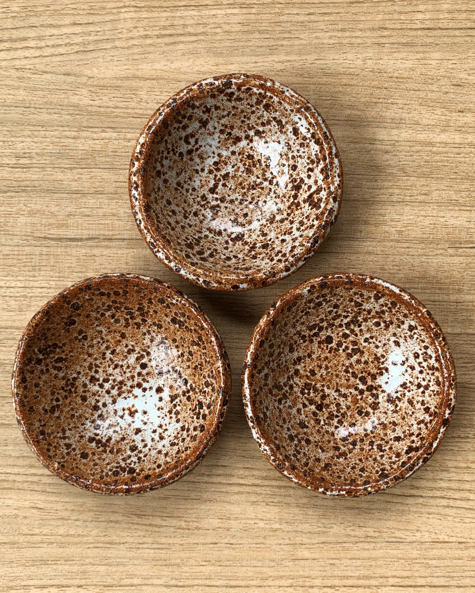 Jenn Johnston Ceramics tiny bowls - speckled