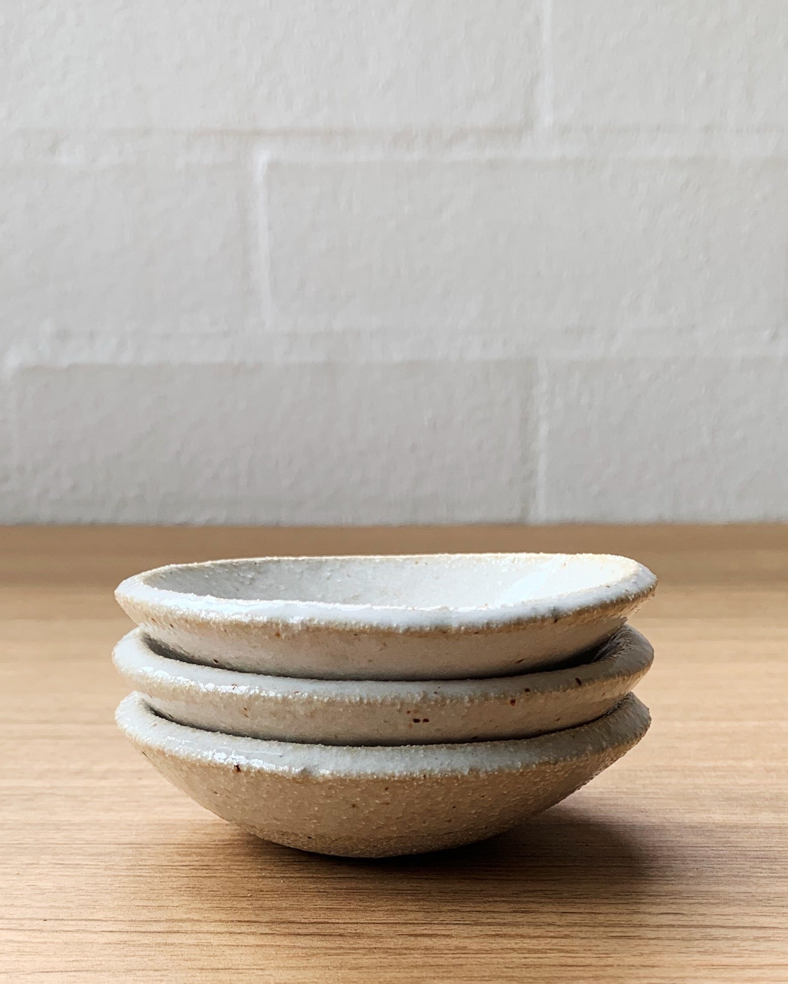 Jenn Johnston Ceramics tiny bowls - white