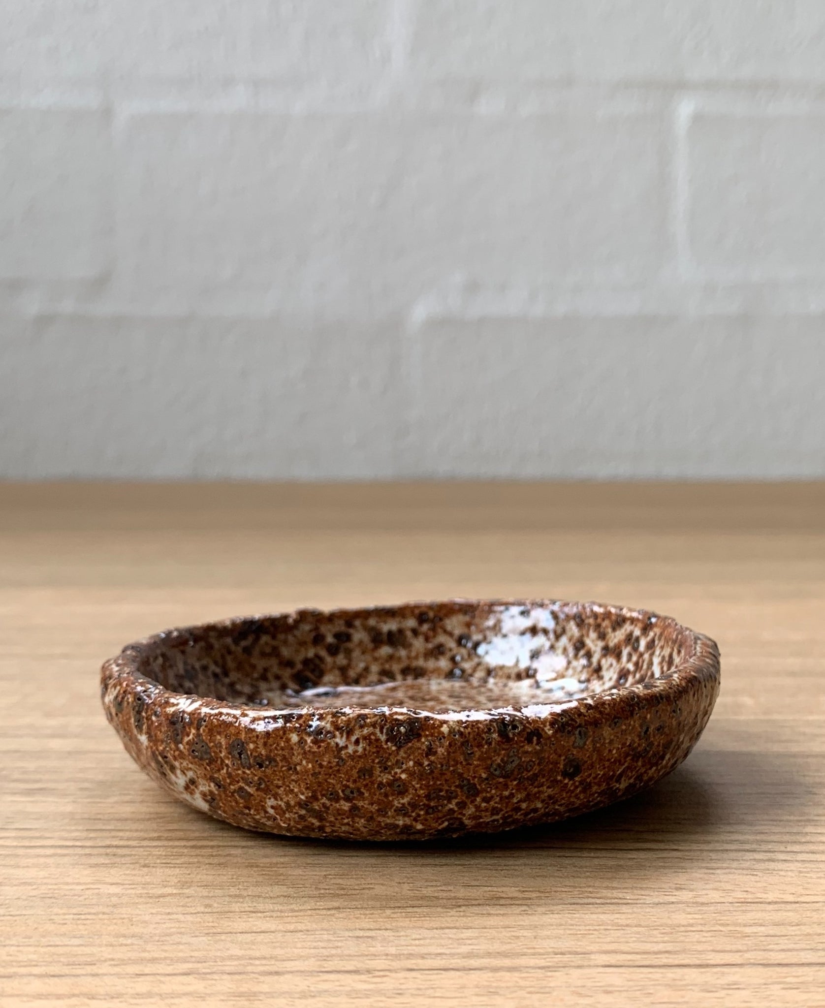Jenn Johnston Ceramics tiny plates - speckled