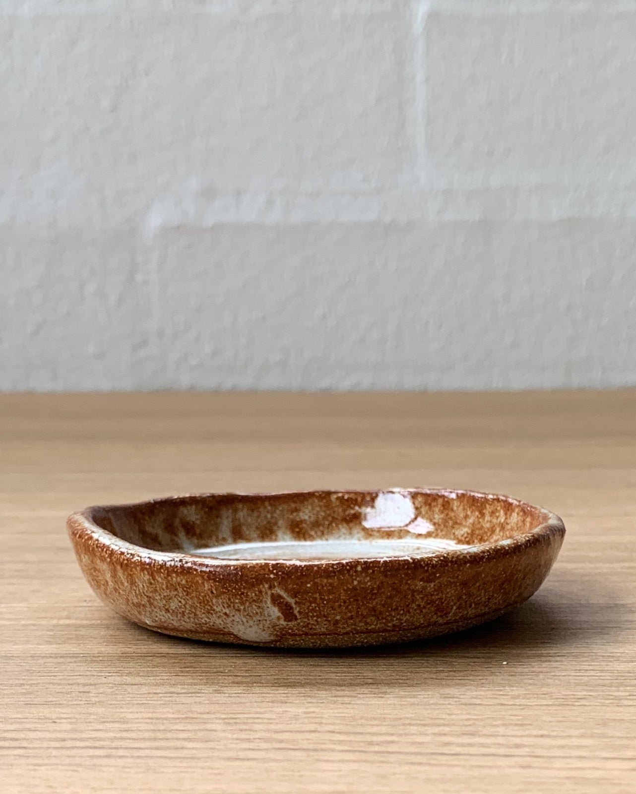 Jenn Johnston Ceramics tiny plates - caramel