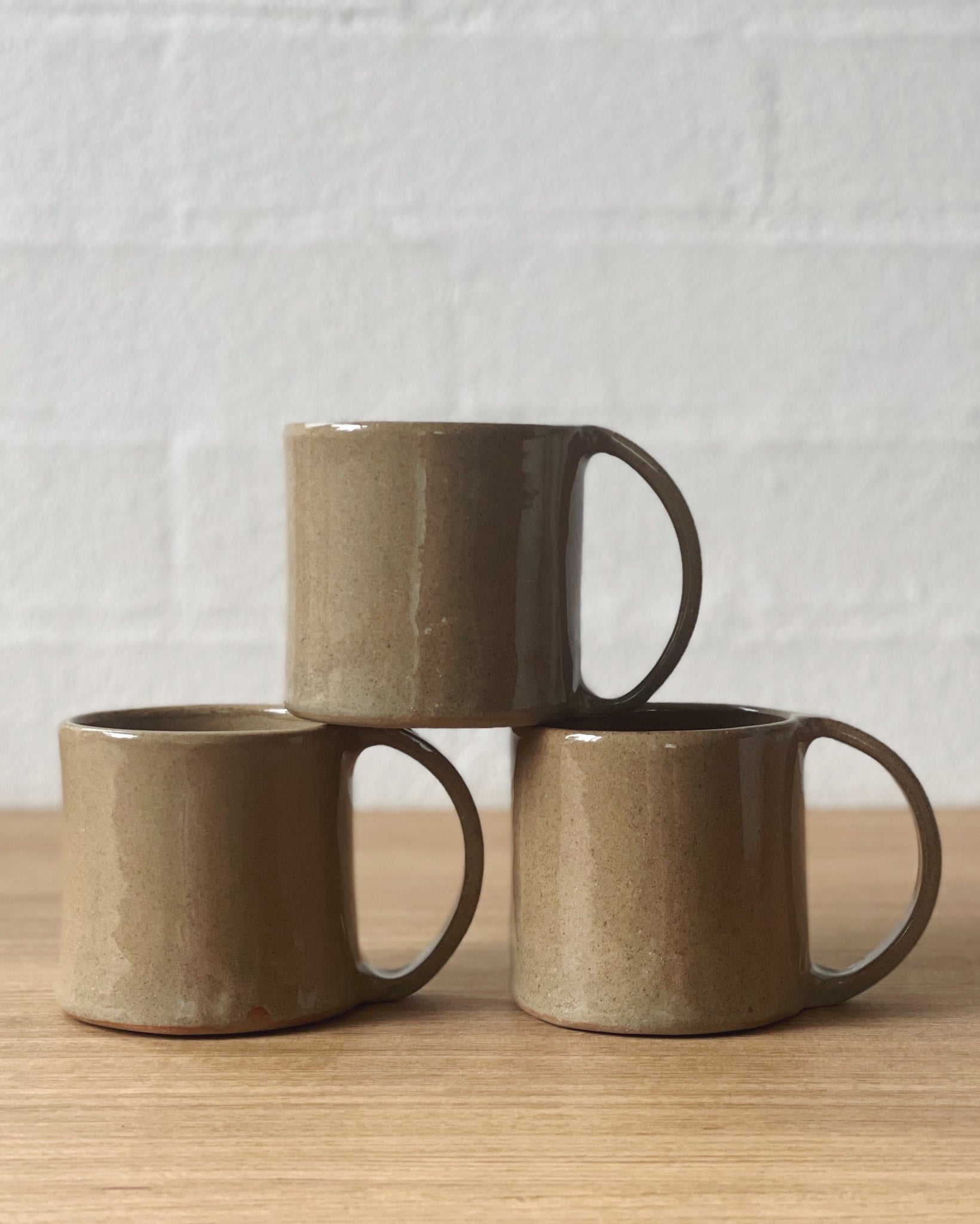 Jenn Johnston Ceramics Taupe mug