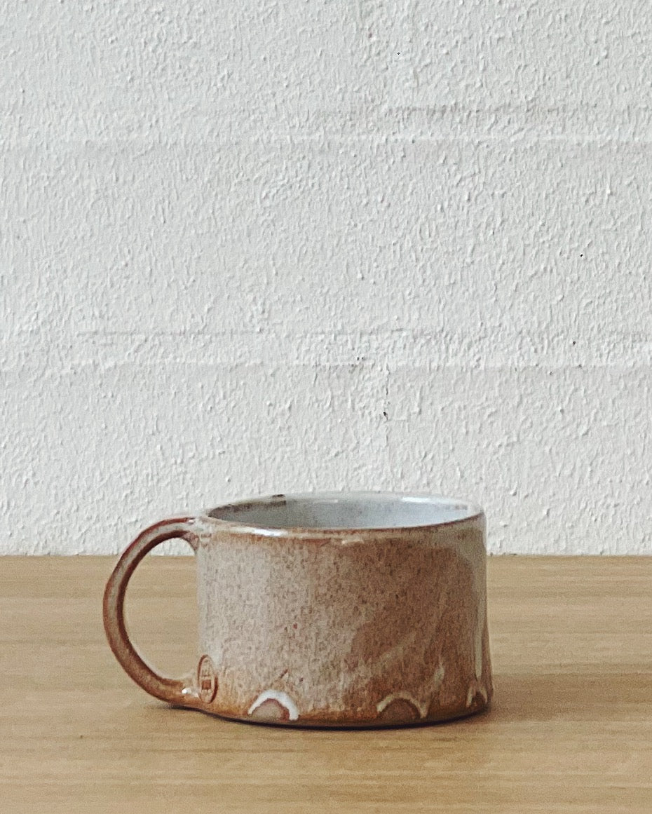 Jenn Johnston Ceramics Caramel mug - short