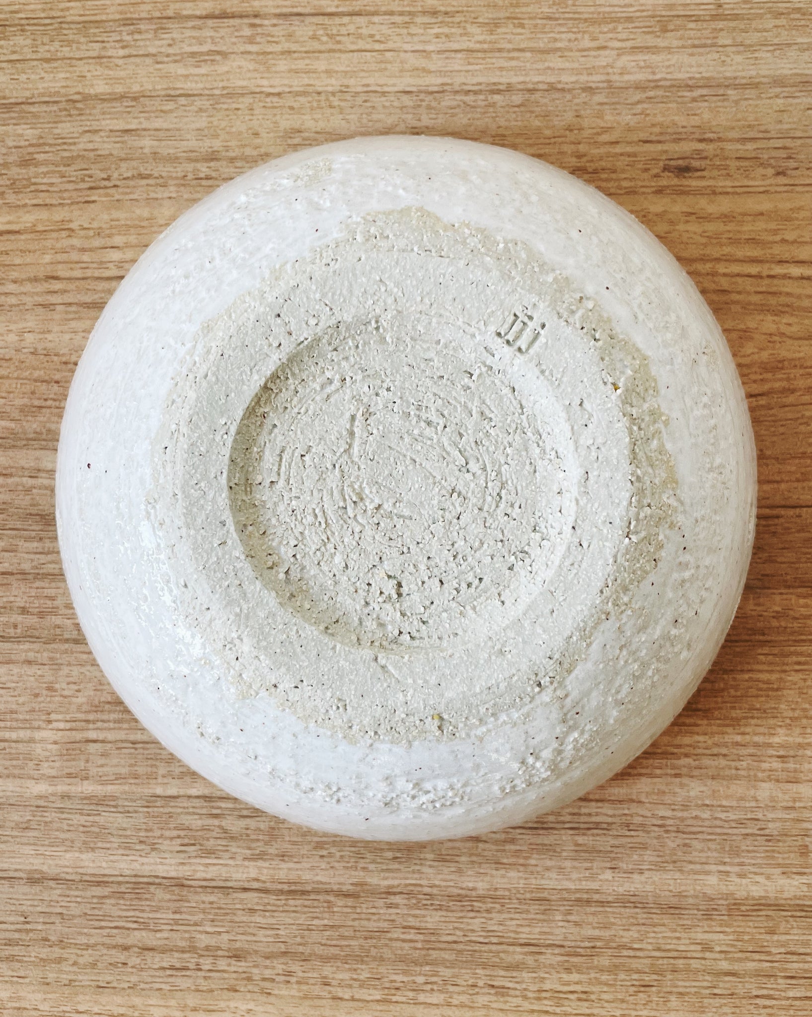 Jenn Johnston Ceramics White wheel-thrown bowl (medium)
